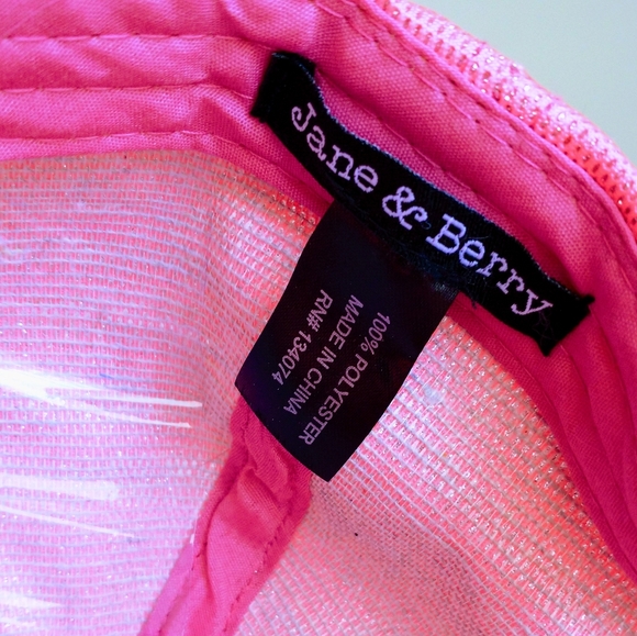 NWOT Jane & Berry Pink Women's Hat - Picture 10 of 10